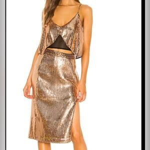 Lovers + Friends Duchess Sequin Two Piece